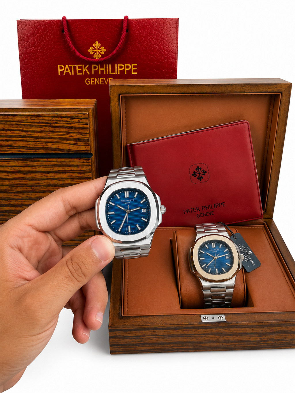 ساعة يدوية  Master Ptk Bleu